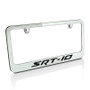 Dodge SRT-10 Chrome Metal License Plate Frame