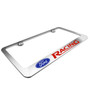 Ford RACING Chrome Brass License Plate Frame