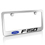 Ford F-150 2010 Chrome Brass License Plate Frame