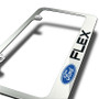 Ford Flex Chrome Metal License Plate Frame