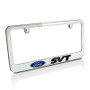 Ford SVT Chrome Metal License Plate Frame