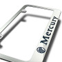 Mercury Chrome Metal License Plate Frame