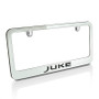 Nissan Juke Chrome Brass License Plate Frame, Official Licensed