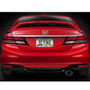 Honda Civic Brushed Steel License Plate Frame