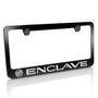 Buick Enclave Black Metal License Plate Frame