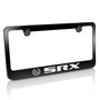 Cadillac SRX Black Metal License Plate Frame