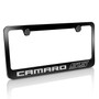 Chevrolet Camaro SS Black Metal License Plate Frame, Officially Licensed