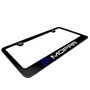 Mopar Logo Black Metal License Plate Frame for Dodge, Chrysler, Jeep