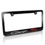 Dodge Charger RT Classic Black Metal License Plate Frame