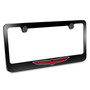 JEEP TRAIL HAWK Logo License Plate Frame Black Powder Coated Metal Hand Painted Engraved