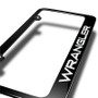 Jeep WRANGLER Black License Plate Frame