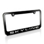 Infiniti G35 G37 Skyline Black Metal License Plate Frame