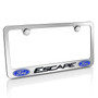 Ford Escape Dual Logos Chrome Metal License Plate Frame