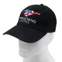 Ford #Mustang Unites USA Flag Black Baseball Cap