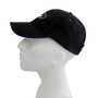 Ford Oval Logo Blue Bill Insert Black Baseball Cap