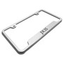 Infiniti JX35 Brushed Steel License Plate Frame