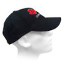 Corvette C3 Cross Flags Black Baseball Cap