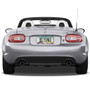 Mazda Miata MX-5 Polished Steel License Plate Frame