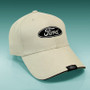 Ford Logo Tag Beige Baseball Cap