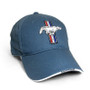 Ford Mustang Logo Blue Baseball Hat