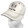 Dodge RAM Logo Beige Baseball Hat, Official Licensed