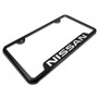 Nissan Black Stainless Steel License Plate Frame
