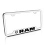 Dodge RAM Brushed Stainless Steel License Plate Frame, Official Licensed