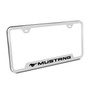 Ford Mustang Brushed Stainless Steel License Plate Frame