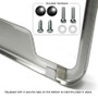 Mazda Zoom Zoom Chrome Stainless Steel License Frame