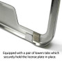 Mazda Zoom Zoom Chrome Stainless Steel License Frame