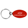 Chevrolet Camaro SS Red Aluminum Oval Key Chain