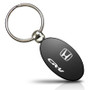 Honda CRV Black Aluminum Oval Key Chain