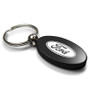 Ford Logo Black Aluminum Oval Key Chain