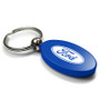 Ford Logo Blue Aluminum Oval Key Chain