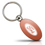 Ford Logo Orange Aluminum Oval Key Chain