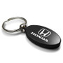 Honda Logo Black Aluminum Oval Key Chain