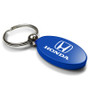 Honda Logo Blue Aluminum Oval Key Chain