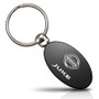 Nissan Juke Black Aluminum Oval Key Chain