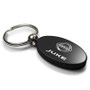 Nissan Juke Black Aluminum Oval Key Chain