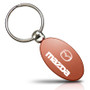 Mazda Orange Aluminum Oval Key Chain