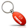 Mazda Red Aluminum Oval Key Chain
