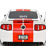 Ford Mustang 5.0 12" 3M Perforated Unobstructed View Window Graphic Decorative Decal