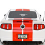 Ford Mustang Pony 12" 3M Perforated Unobstructed View Window Graphic Decorative Decal