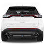 Ford Edge Carbon Fiber Look UV Graphic Metal Plate on ABS Plastic 2" inch Tow Hitch Cover, Made in USA