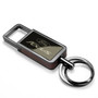 Ford Focus Black Pull Top Rectangular Metal Key Chain by iPick Image, Made in USA