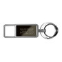 Ford Mustang 5.0 Black Pull Top Rectangular Metal Key Chain by iPick Image, Made in USA