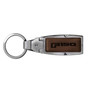 Ford F-150 2015 up Brown Leather Detachable Ring Black Metal Key Chain by iPick Image, Made in USA