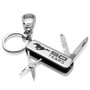 Ford Mustang 50 Years Multi-Tool LED Light Metal Key Chain by iPick Image, Made in USA