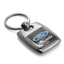 Ford Fiesta Scratch Resistant Full-Color Graphic on Carbon Fiber Backing Brush Metal Key Chain