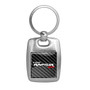 Ford F150 Raptor in Full Color with Carbon Fiber Backing Brush Silver Metal Key Chain